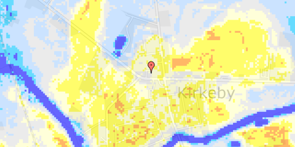 Ekstrem regn på Assensvej 50A, st. 