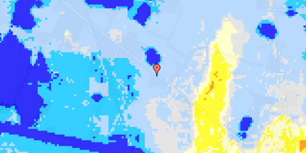 Ekstrem regn på Assensvej 89