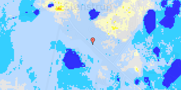 Ekstrem regn på Assensvej 179