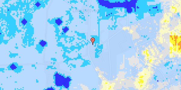 Ekstrem regn på Assensvej 266