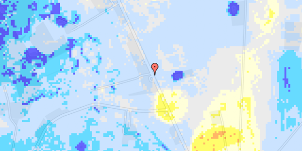 Ekstrem regn på Assensvej 289