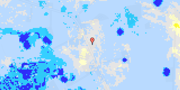 Ekstrem regn på Assensvej 290