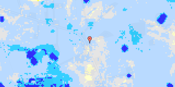 Ekstrem regn på Assensvej 296