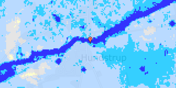 Ekstrem regn på Filippavej 34A