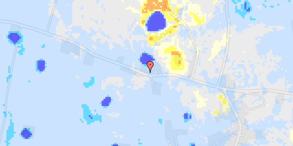 Ekstrem regn på Fåborgvej 144