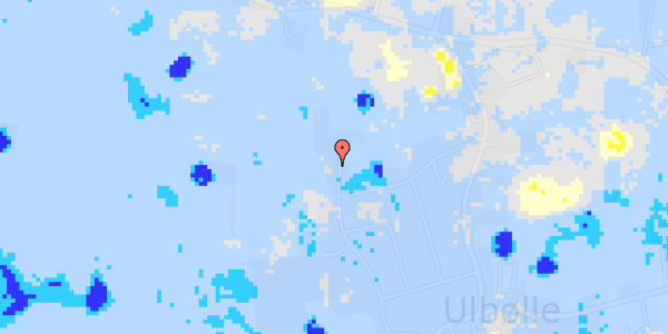 Ekstrem regn på Grønnegade 33A