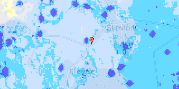 Ekstrem regn på Hundstrupvej 56