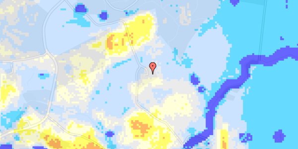 Ekstrem regn på Hundstrupvej 57