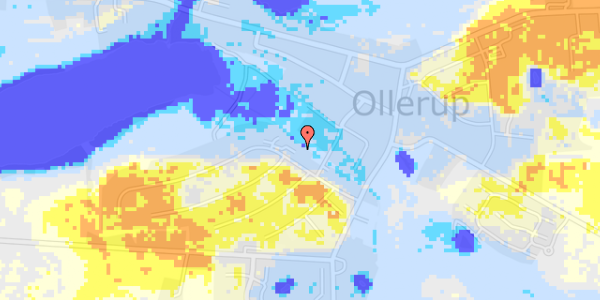 Ekstrem regn på Kløvermarksvej 10B