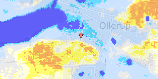 Ekstrem regn på Kløvermarksvej 13