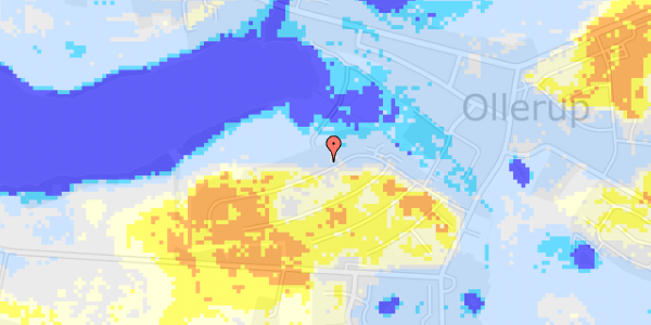 Ekstrem regn på Kløvermarksvej 30