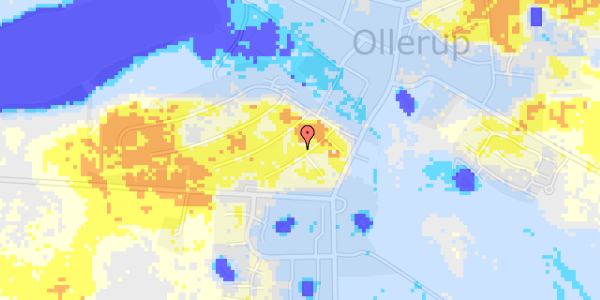 Ekstrem regn på Kornbakken 8