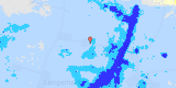 Ekstrem regn på Langemarken 29