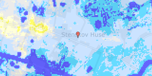 Ekstrem regn på Løgeskov 40