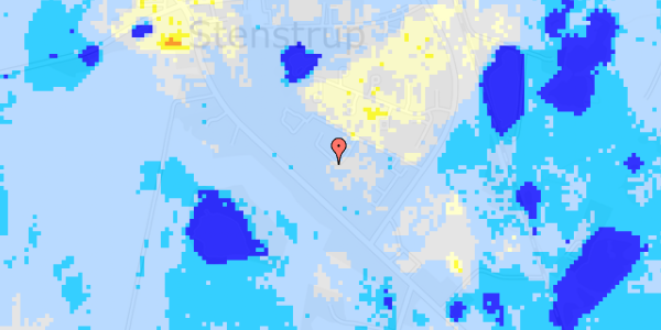 Ekstrem regn på Morten Peders Vej 73