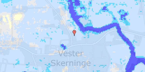 Ekstrem regn på Nørremarksvej 8