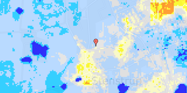 Ekstrem regn på Skolevej 1