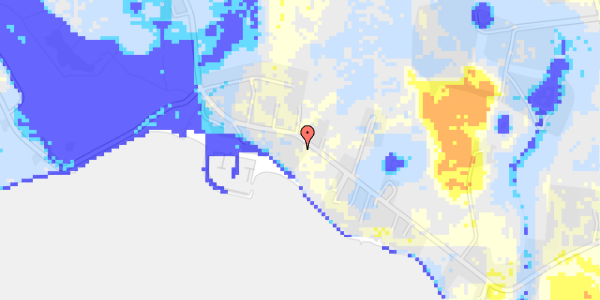 Ekstrem regn på Strandvej 48