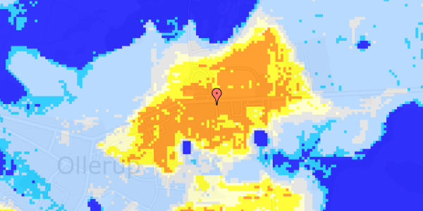 Ekstrem regn på Svendborgvej 5