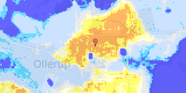 Ekstrem regn på Svendborgvej 15P