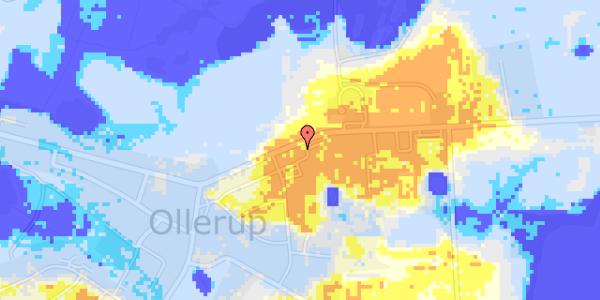 Ekstrem regn på Svendborgvej 17C