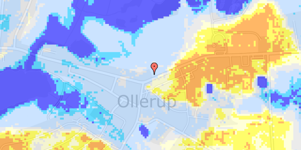 Ekstrem regn på Svendborgvej 18