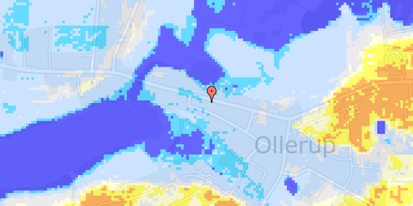 Ekstrem regn på Svendborgvej 43A