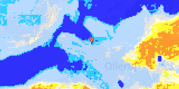 Ekstrem regn på Svendborgvej 52