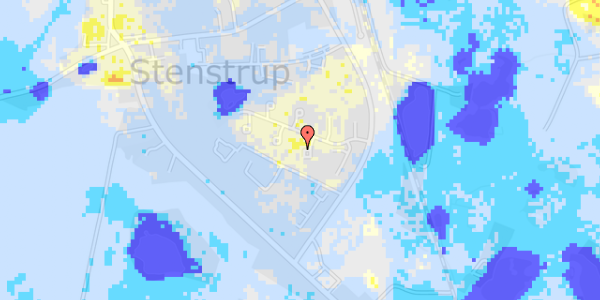 Ekstrem regn på Teglbakken 25