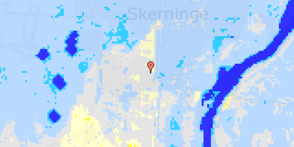 Ekstrem regn på Vestervangen 84