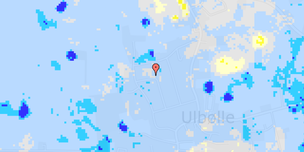 Ekstrem regn på Vestervej 18