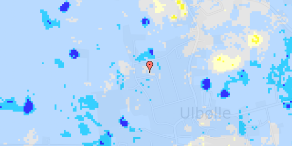 Ekstrem regn på Vestervej 20