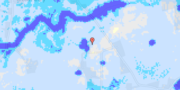 Ekstrem regn på Vestre Nørremarksvej 39