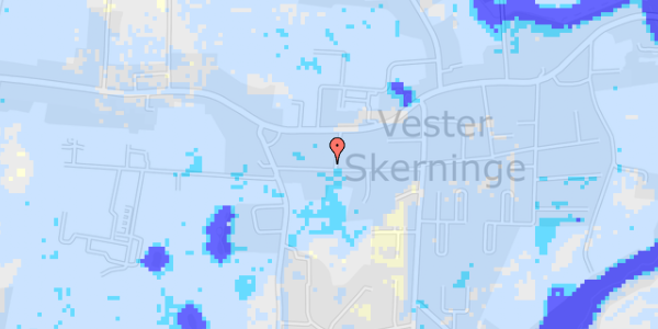 Ekstrem regn på Vestre Stationsvej 11