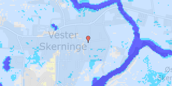 Ekstrem regn på Åløkkevej 28