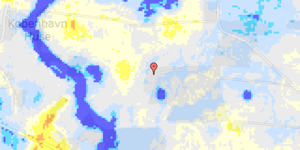 Ekstrem regn på Altonavej 17