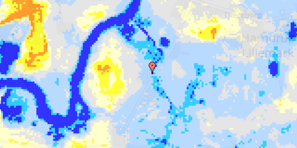 Ekstrem regn på Altonavej 33