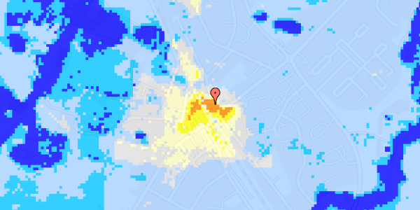 Ekstrem regn på Banebroen 3