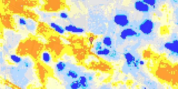 Ekstrem regn på Fjellerupvej 87