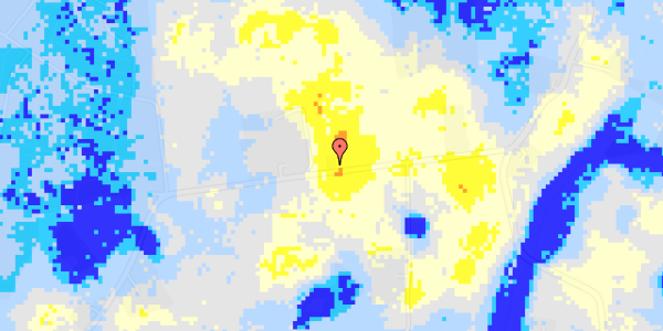 Ekstrem regn på Fyllestedvej 38