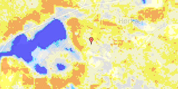 Ekstrem regn på Hørkærvej 26