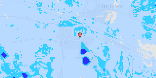 Ekstrem regn på Indslevvej 13