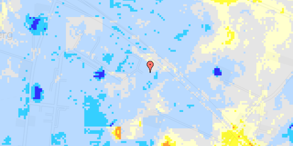 Ekstrem regn på Industribuen 32