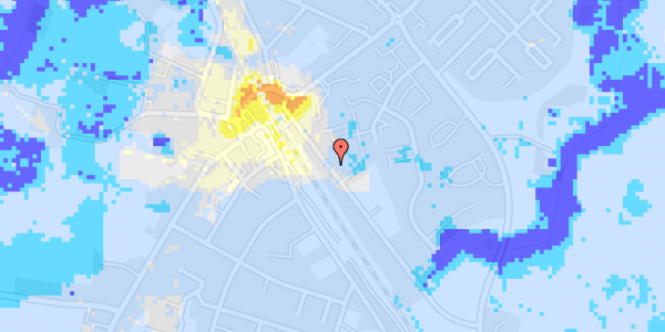 Ekstrem regn på Kingstrupvej 22