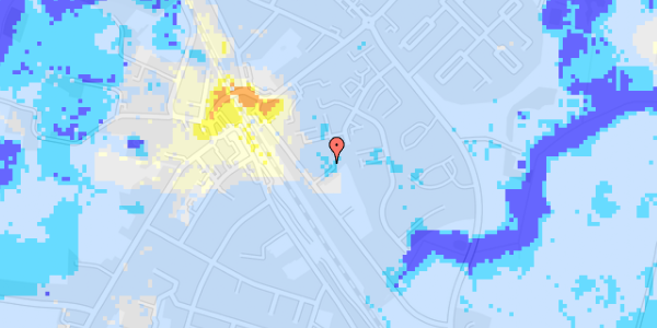 Ekstrem regn på Kingstrupvej 28