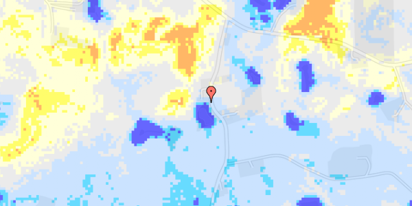 Ekstrem regn på Knabosholmvej 14