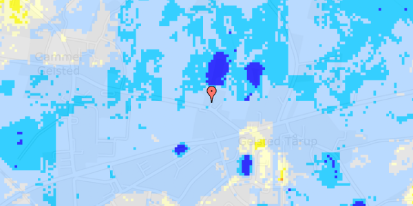 Ekstrem regn på Koldinghave 14