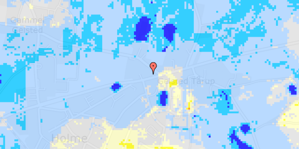 Ekstrem regn på Odensevej 34