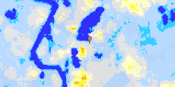 Ekstrem regn på Overgade 10