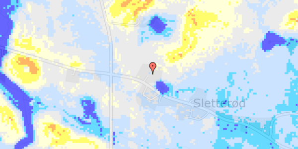 Ekstrem regn på Sletterødvej 4